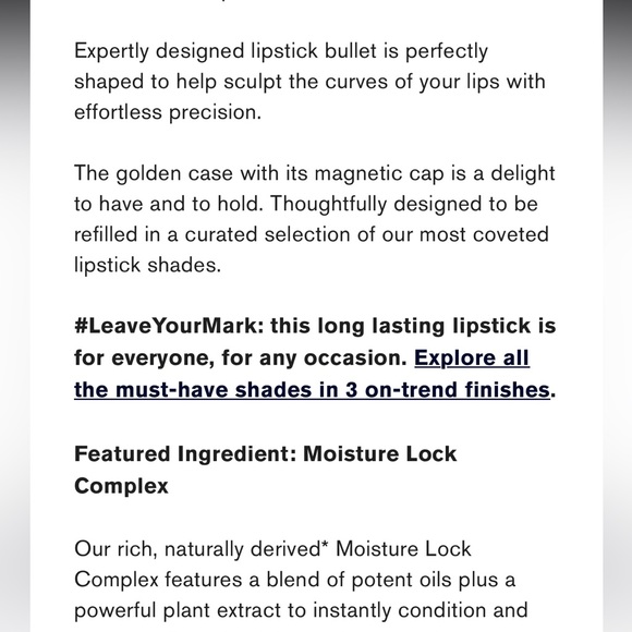 NEW LIMITED EDITION FULL SIZE ESTÉE LAUDER LIPSTICK IN SHADE CONSTELLATION ROSE - Picture 8 of 10